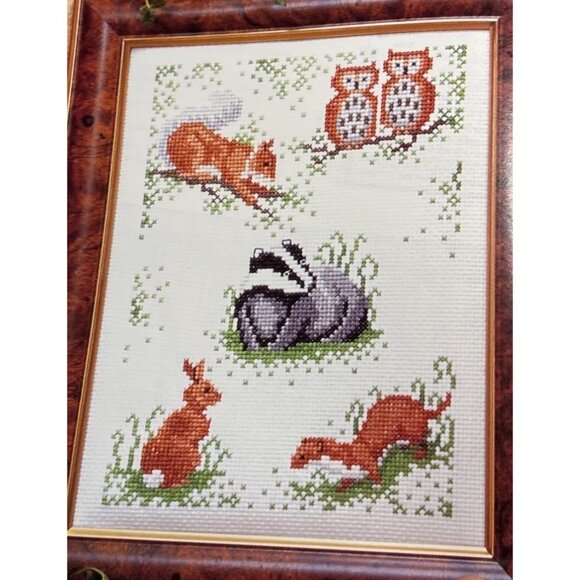 Cute & Cuddly Cross Stitch Book Hardcover 144 Pages Teddy Bears Kittens Baby Kid - Picture 8 of 12